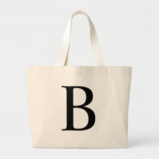 Ursprunglig B Jumbo Tote Bag Tygkasse