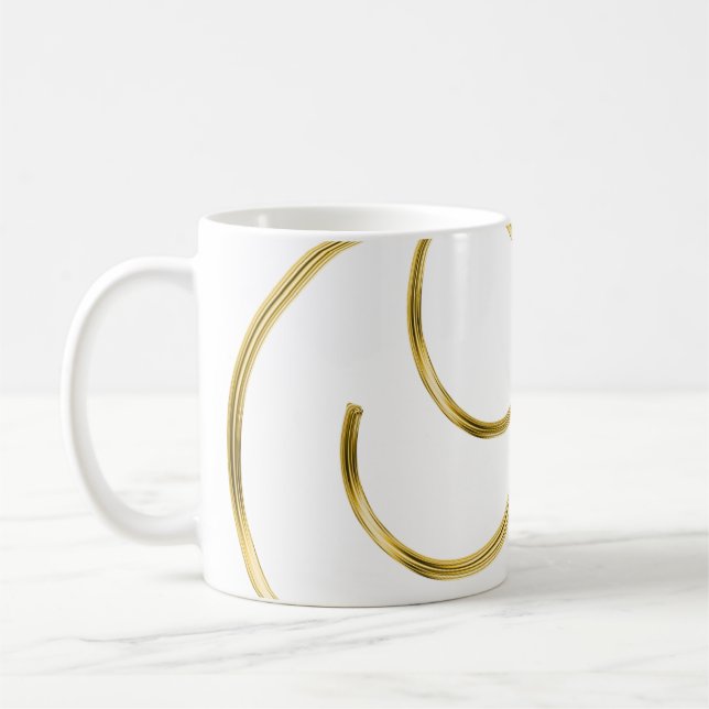 Ursprunglig bakgrund för Alphabet brev Kaffemugg (Vänster)