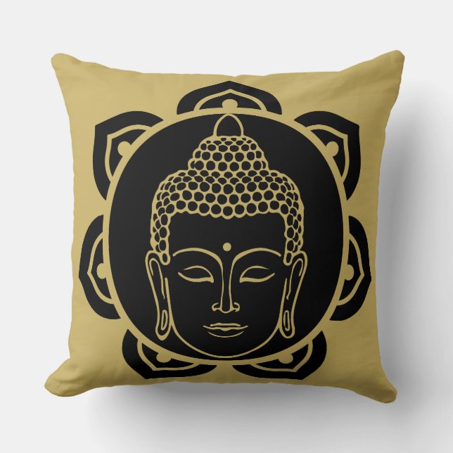 Ursprunglig Buddha Home Decor Kudde (Framsida)