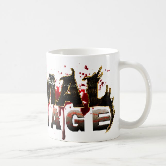 Ursprunglig Carnage - kaffemugg TM01 (Höger)