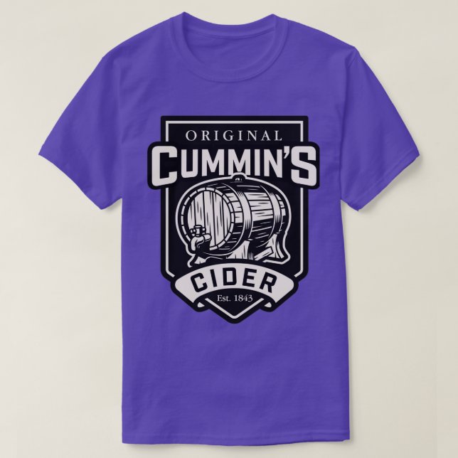 Ursprunglig Cummins Cider T Shirt (Design framsida)
