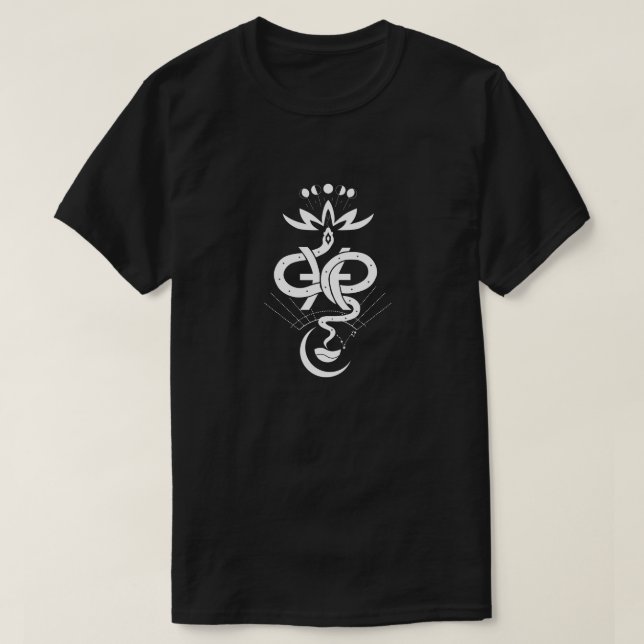 Ursprunglig design för 2025 års Snake Pisces, T-Sh T Shirt (Design framsida)