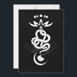 Ursprunglig design för 2025 års Snake-utskrift, Le Spara Datumet<br><div class="desc">Originaldesign för utskrift från Kattkonungariket som är avsedd för 2025 års symbol - Snake i kombination med personligt Zodiac-tecken. Fin och praktisk present med ett unikt ursprungligt designkoncept. Bra som personlig gåva,  talisman och skydd.</div>