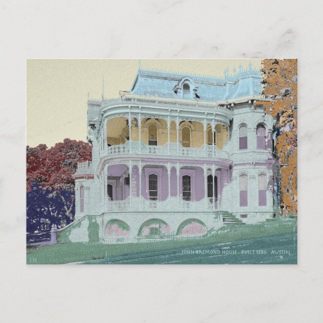 Ursprunglig design för viktoriansk skatt vykort (Framsida)