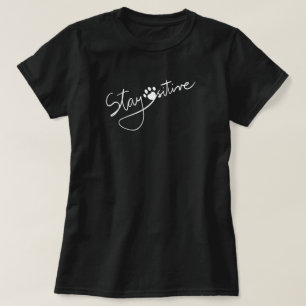 Ursprunglig enkel handskriven, snygg pun t shirt