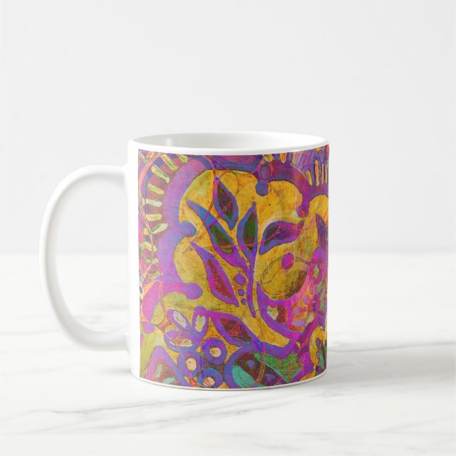 Ursprunglig Flora Kaffemugg (Vänster)