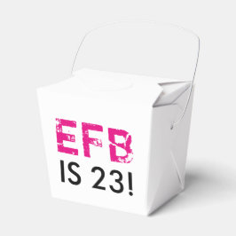 Ursprunglig födelsedag med favoritruta presentaskar