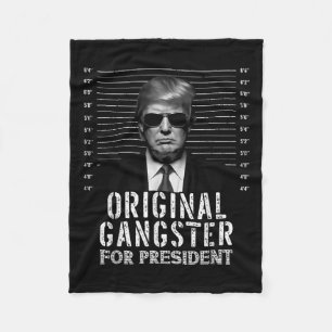 Ursprunglig Gangster för president Donald Trump Mu Fleecefilt