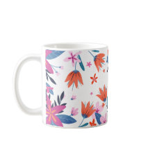 Ursprunglig grafisk design fet blommigt