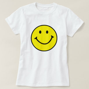 Ursprunglig Gult Smile Ansikte Women's T Shirt