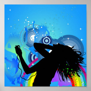 Ursprunglig hip hop-reflektor poster