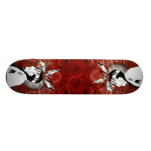Ursprunglig Indian-profil Old School Skateboard Bräda 21,6 Cm