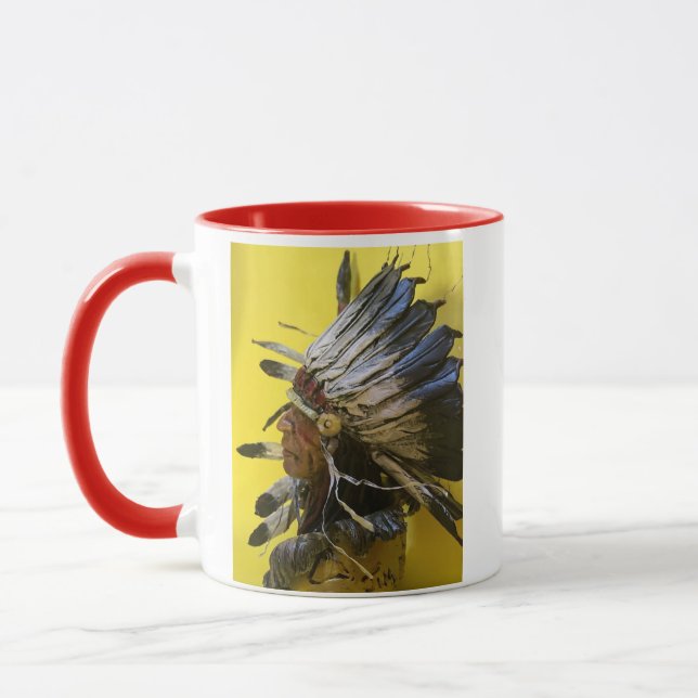Ursprunglig "Kiowa" morgonhimmel original konst Mugg (Vänster)
