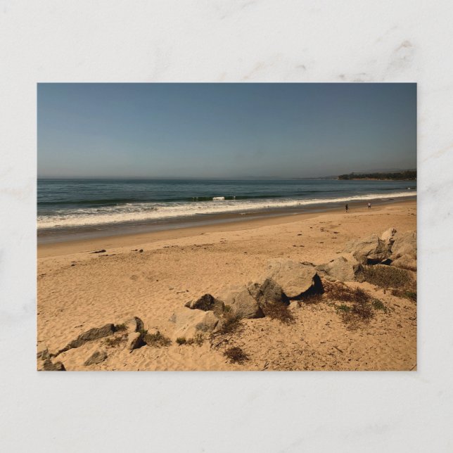 Ursprunglig kustnatur Strandfotografering Vykort (Framsida)
