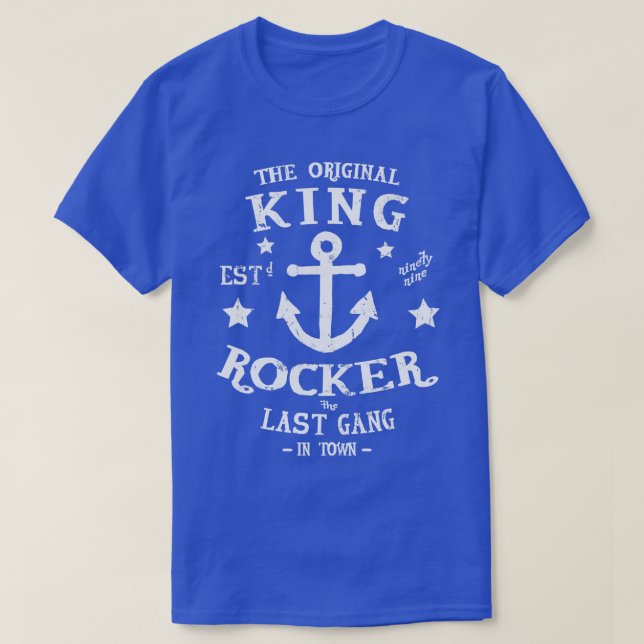 Ursprunglig Logotyp för Kingrocker T Shirt (Design framsida)
