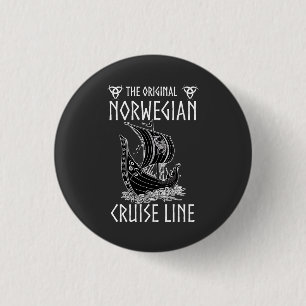 Ursprunglig norsk kryssningslinje - nostalgisk fär knapp