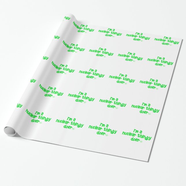 Ursprunglig Nukleär Design Presentpapper (Utrullad)