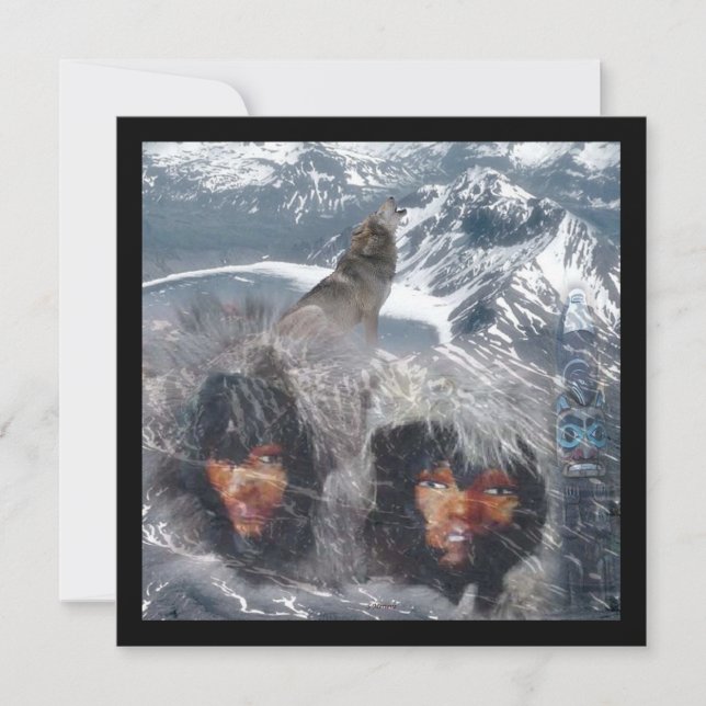 Ursprunglig sprit i Alaska Inbjudningar (Framsida)