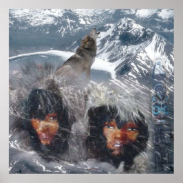 Ursprunglig sprit i Alaska Poster