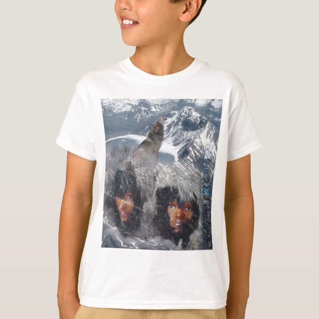 Ursprunglig sprit i Alaska Tee Shirt (Framsida)