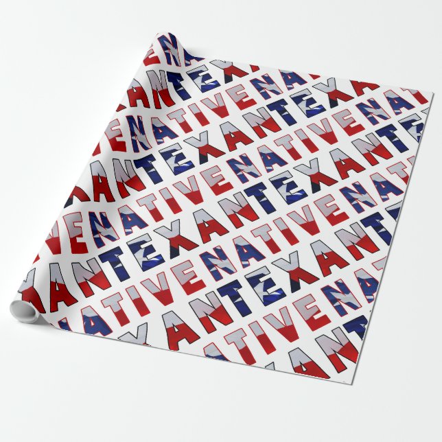 Ursprunglig textil-Flagga Presentpapper (Utrullad)