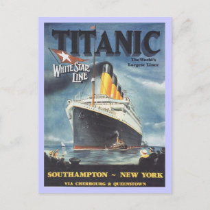 Ursprunglig titanposter vykort