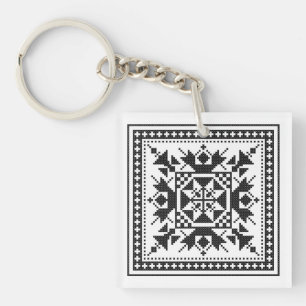 Ursprunglig traditionell etnisk Black kor-stygch