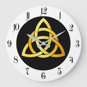 Ursprunglig triquetracirkel celtic knot Ireland gu Stor Klocka