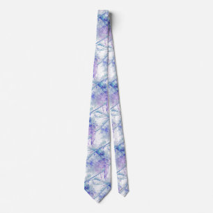 Ursprunglig vattenfärg Dragonfly i Blue Mauve Natu Slips