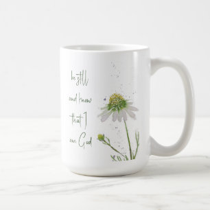 Ursprunglig vattenfärg Wildblommes Anpassningsbar Kaffemugg