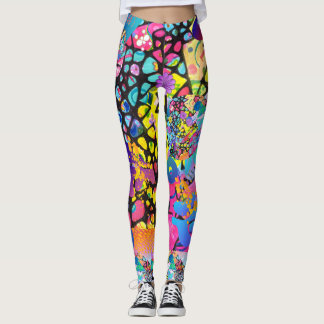 Ursprunglig vattenfärgsfärg - delight leggings