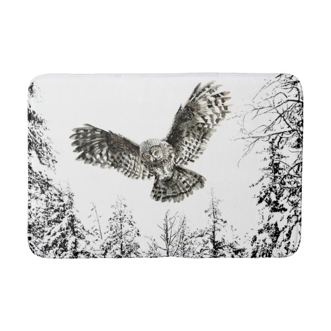 Ursprunglig vattenfärgsstrikning eller jakt på Ugg Badrumsmatta (Framsidan)