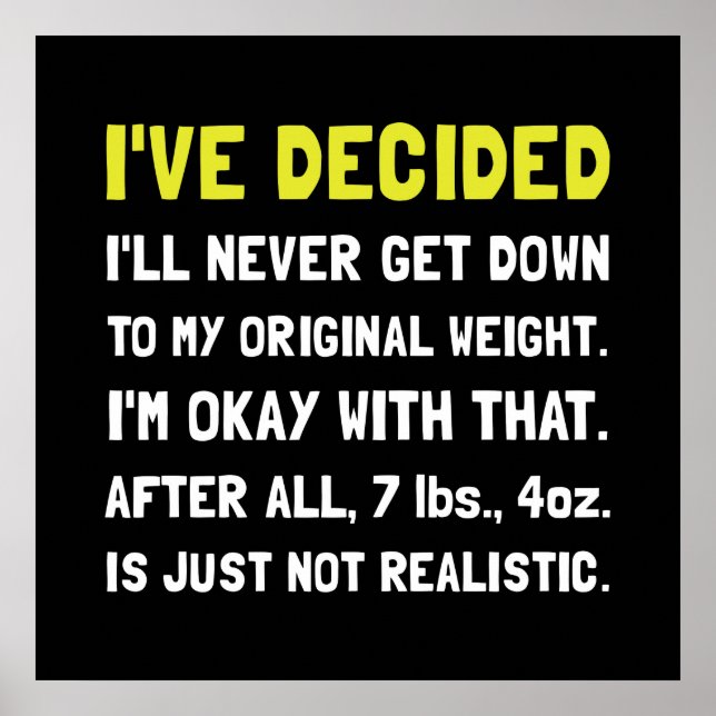 Ursprunglig vikt poster (Framsidan)