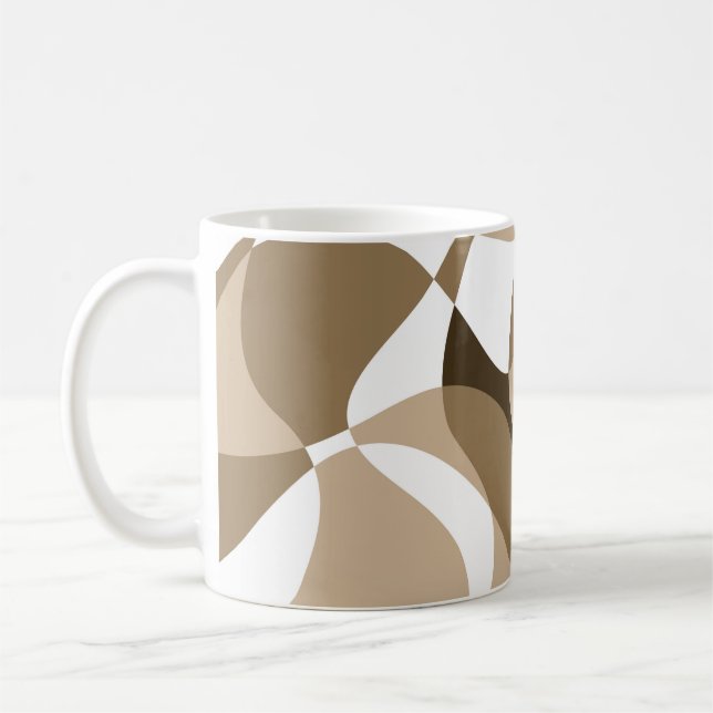 Ursprunglig vintage Esperanza Chinese Tile, sömlös Kaffemugg (Vänster)