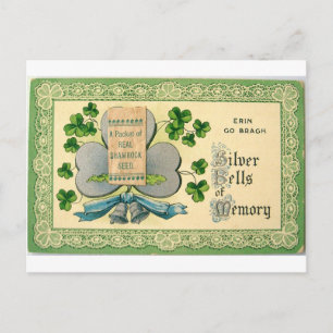 Ursprunglig vintage - stryk St patrick's day Vykort