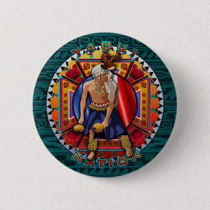 Ursprunglig Yaqui Nation Hjort Dancer Knapp