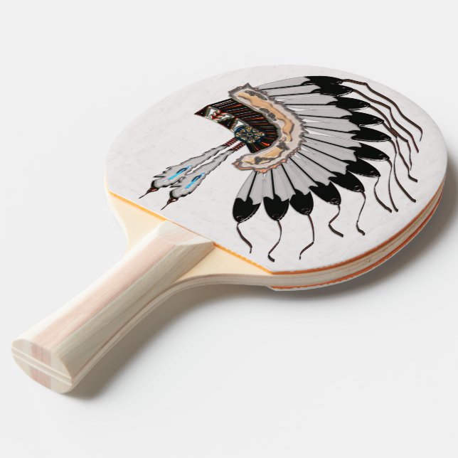 Ursprungliga amerikanska dressings pingisracket (Frontvinkel)