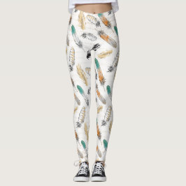 Ursprungliga amerikanska utskriftslegeringar leggings