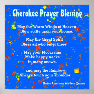 Ursprungliga amerikanska visdomsofferter poster