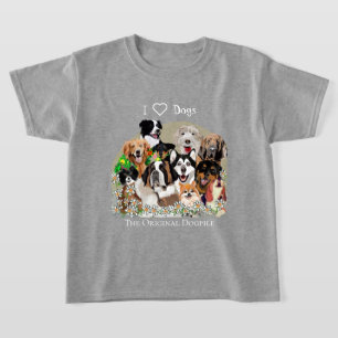 Ursprungliga dogpile Cute Pets, Personalize T-Shir T Shirt
