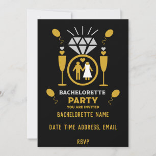 Ursprungliga Inbjudningskort från Funny Bacheloret