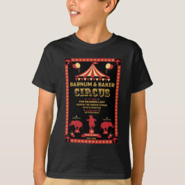 Ursprungliga Vintagar Inspired Circus T-Shirt