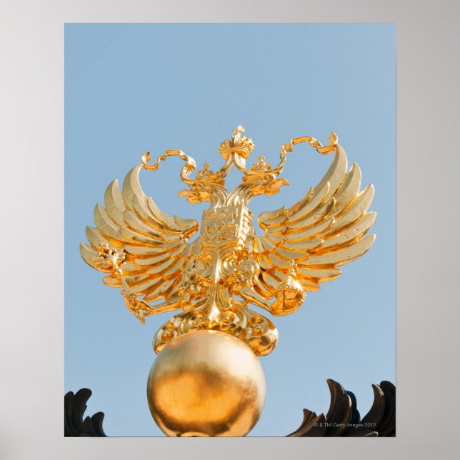 Ursprungligen en bysantinsk symbol, den dubbla-led poster (Framsidan)