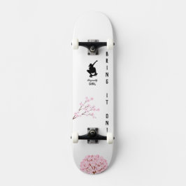 "Ursprungligen Girl"-skateboard "Hämta den!" Mini Skateboard Bräda 18,5 Cm