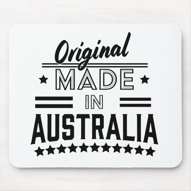Ursprungligen tillverkad i Australien Stainless St Musmatta (Framsidan)