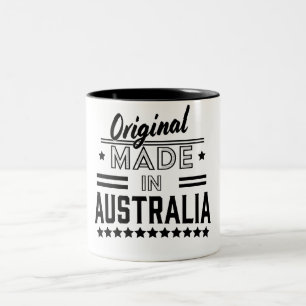 Ursprungligen tillverkad i Australien Två-Tonad Mugg