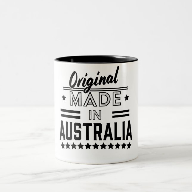 Ursprungligen tillverkad i Australien Två-Tonad Mugg (Center)