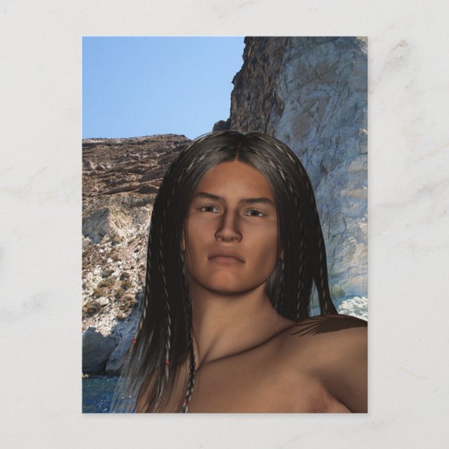 Ursprungligt amerikanskt vykort (Framsida)