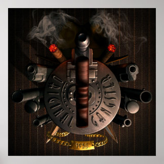 Ursprungligt Gangster-Poster Poster