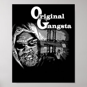 Ursprungligt Gangster-poster Poster